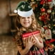 thumbnail image 5 of Gorro navideño con estampado verde, gorro navideño para adultos y niños, gorro navideño para mascotas, gorro decorativo para el día de Navidad, gorro decorativo de tela., 5 of 6