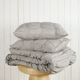 thumbnail image 3 of Modern Heirloom Emily Light Gray 2-Piece Pleated Comforter Set, Twin/Twin XL, 3 of 5