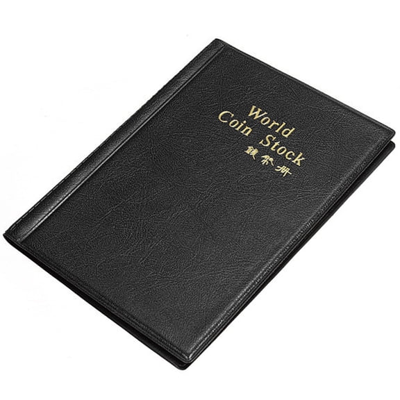 SUSUchens Coin Holder Collection Storage Collecting Money Penny 120 Pockets Album Book