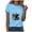 Sky Blue, variant on CAICJ98 250 Anniversary USA Shirt Women USA 250th Anniversary Shirt Patriotic American Flag Eagle Tops 1776-2026 Gifts Shirts for Woman (Green,M)