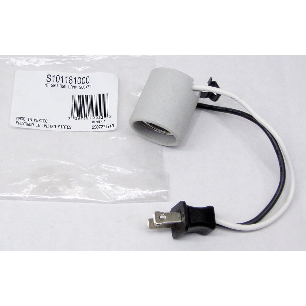 Broan Nutone Lamp Socket S101181000 for Bath Fan 763RLN and 769RN