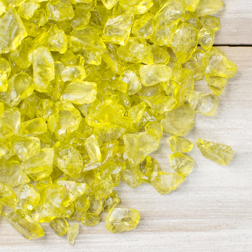 Centerpiece Lights Vase Filler Crushed Glass Pieces Assorted Sizes 4