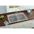 thumbnail image 2 of Elkay HDDB332294 Stainless Steel 33 Inch Double Bowl Sink, 2 of 4