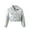 White, variant on Girls Faux Leather Jacket For Kids Solid Color Botton Down Collar Motorcycle Biker Leather Jackets Black