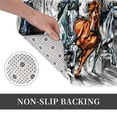thumbnail image 6 of Gukieu Four Running Horses Print Dust-proof Floor Mats, Water-absorbent and Non-slip Flannel Door Mats 16x24in, Home Decoration Suitable for Kitchen, Bathroom, Garage, 6 of 7