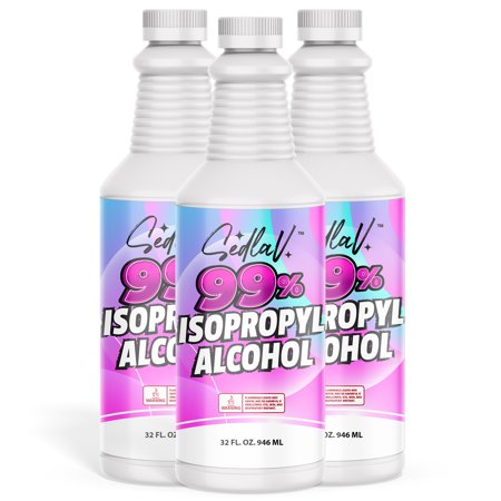 Isopropyl Alcohol 99% Rubbing Alcohol 99% Isopropyl Alcohol 32 Fl Oz Pack of 3