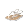 thumbnail image 5 of Women T-Strap Rhinestone Embellished Flat Sandal - 18005 by SBUP Collection, 5 of 6