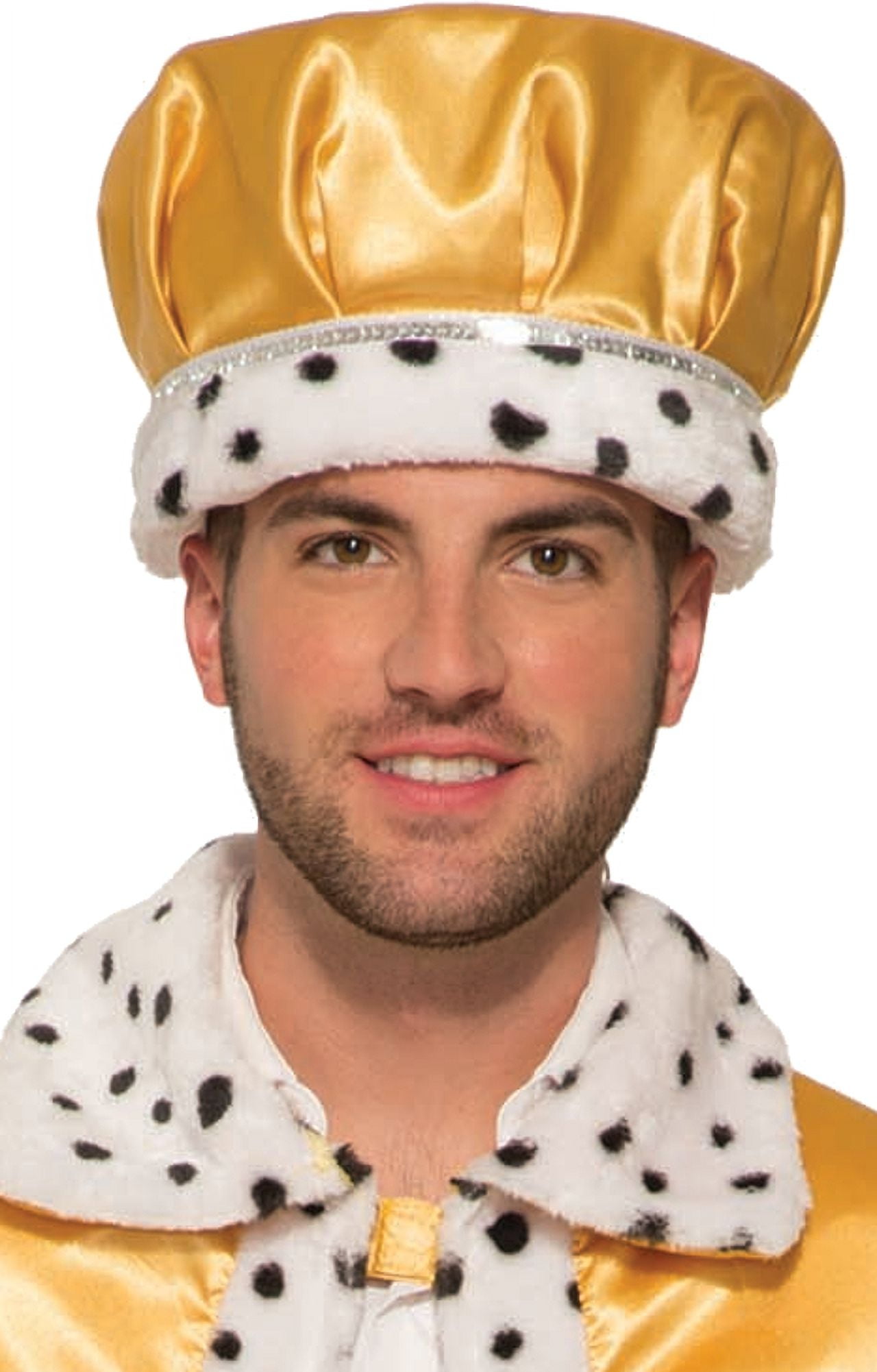 Gold Adult King Crown Halloween Costume Accessory
