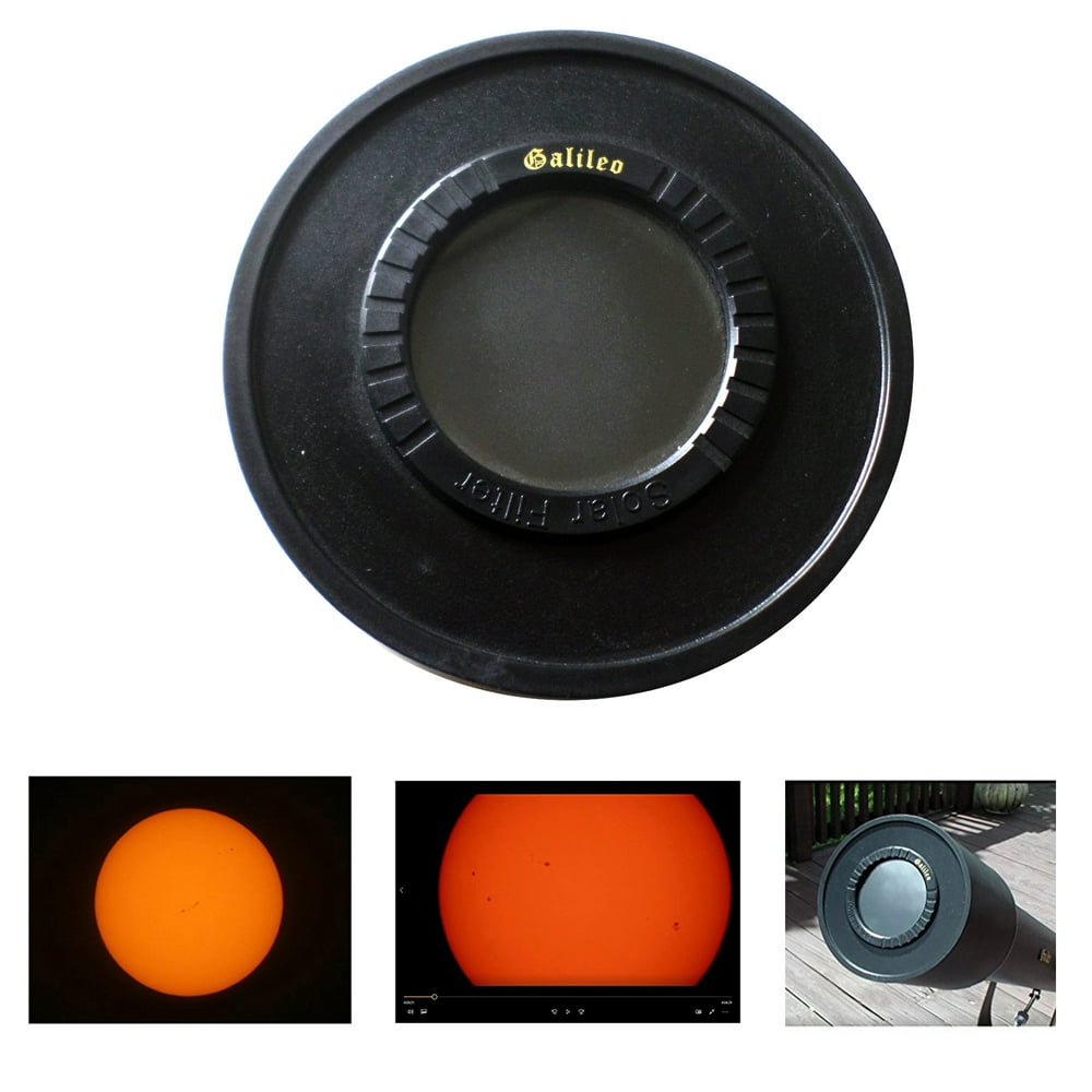 Galileo Solar Filter for 72mm, 80mm and 90mm Refractor Telescopes