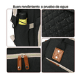 thumbnail image 3 of Pañalera Mochila Impermeable Para Bebe color negro, 3 of 4