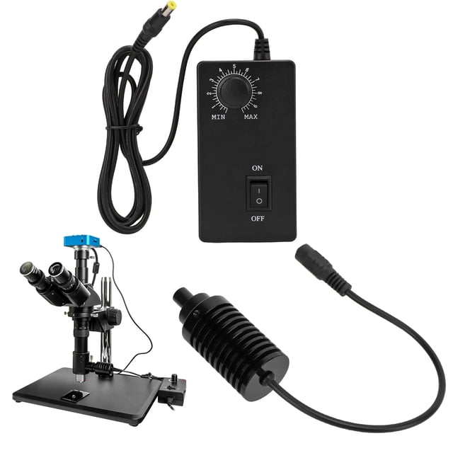 Microscope Coaxial Light Split Type LED High Brightness Spot Light Microscope Light With Heat Dissipation AC100V-240V