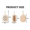 thumbnail image 5 of Makeup Sponge Blender Travel Case, 2 In 1 Washable Silicone Makeup Sponge Holder And Cleaner, With Detachable Hook, 5 of 5