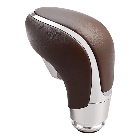 LEEYNEER Applicable to Gear Shifter Knob papr Verano 2012-2017 Gear Shift Knob Leather Car Stick Lever Handle Shifter Head Transmission Gear Shift Lever Knob