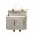 thumbnail image 1 of Wall Mounted Storage Bag Bedside Bedside Hanging Storage Bag Dormitory Student Wall Storage Bag Storage Tote Bag Closet Boxes for Shelves Storage with Lids for Organizing Storage Bags with Zipper, 1 of 4