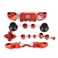thumbnail image 1 of Full Button Sets Mod Replace Part for Microsoft Xbox One Controller with 3.5mm Jack Set of 18 Controller Buttons Replacement Button Set Case Cover for Xbox One Controller (Red), 1 of 4