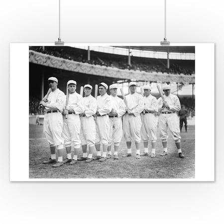 Ny Giants Starters Opening Day Baseball Photo 12x18 Art Print