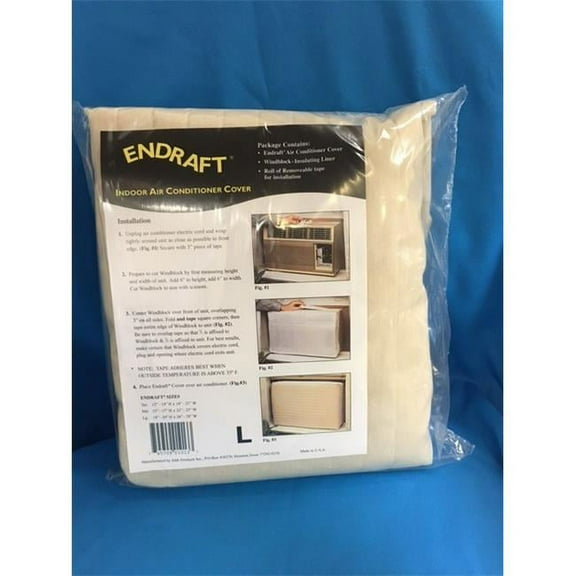 Jebb Products 013-MK The Original Indoor Insulating & Decorative Air Conditioner Cover - Large