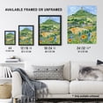 thumbnail image 3 of Glastonbury Tor Spring Floral Somerset Painting Living Room Extra Large XL Wall Art Poster Print, 3 of 5