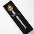 thumbnail image 4 of Sunflower Vintage Silver Lace-Edged Bookmark - Gift for Readers and Book Lovers, 4 of 5