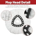thumbnail image 4 of GRARENG Spin Mop Replacement Head+ Handle+ Base Compatible with OCedar EasyWring Spin Mop Accessory, 4 of 7