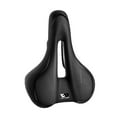 thumbnail image 3 of S SERENABLE Bicycle Saddle Mountain Bike Saddle for Cycling Mountain Road Bikes Exercise Black, 3 of 6