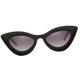 thumbnail image 1 of 4 Gafas de Sol Estilo Ojo de Gato, Gafas de Sol Triangulares para Fiesta Retro, Protección , Color Negro Brillante 4 piezas, 1 of 8
