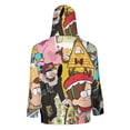 thumbnail image 3 of Gravity Falls Full Zip Hoodies Hooded Long Sleeve Jacket Lightweight Sweatshirt Warm Winter Coats 2XL, 3 of 6