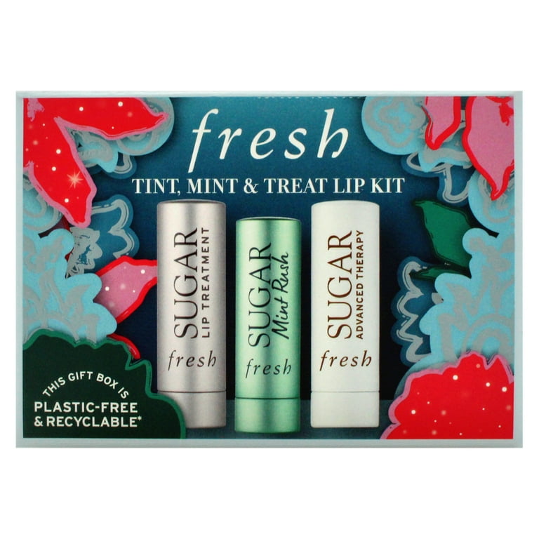 Fresh Tint, Mint and Treat Lip Kit , 3 Pc 0.07oz Sugar Lip