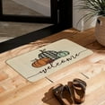 thumbnail image 5 of mnjin fall thanksgiving decorative door mat farmhouse happy fall yall doormat autumn buffalo plaid doormats non slip fall indoor floor mat low profile entryway rug for autumn holiday de d, 5 of 5