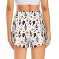 thumbnail image 2 of Lsque Halloween Gnome Printed Women's Running Shorts with Liner Pockets,Elastic Quick Dry Workout Athletic Gym Yoga Shorts,Womens High Waist Shorts-XX-Large, 2 of 9