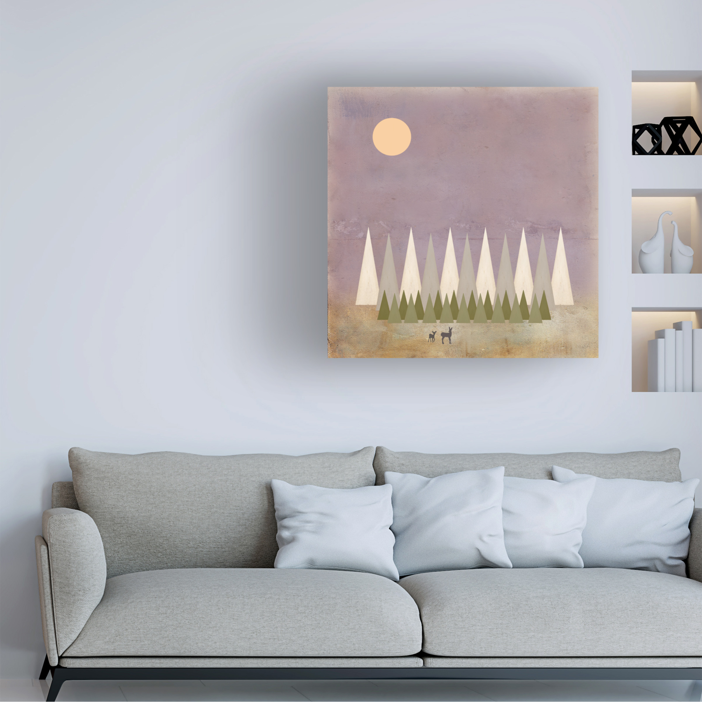 Trademark Fine Art 'Reunion' Canvas Art by Tammy Kushnir