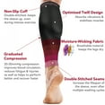 thumbnail image 5 of Calf Compression Sleeves for Men & Women - Shin Splint and Calf Support Brace - Compression Calf Guards - Leg Sleeves for Torn Muscle Cramps (L/XL), 5 of 7