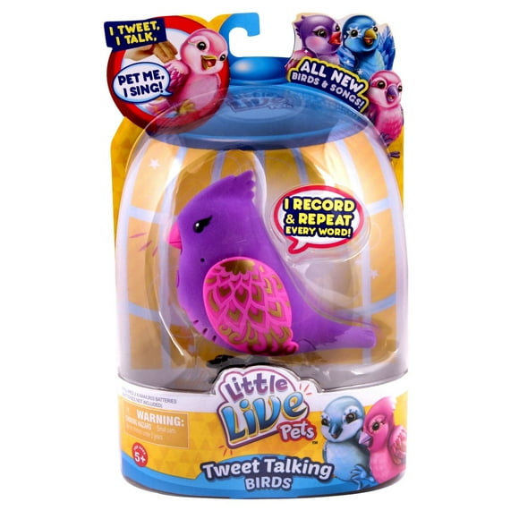 Little Live Pets Tweet Talking Golden Gaby Bird Toy