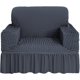 thumbnail image 1 of Funda sofá 1 plaza Funda sofá elástica gris con 1 funda de almohada JAMW Sencillez, 1 of 5