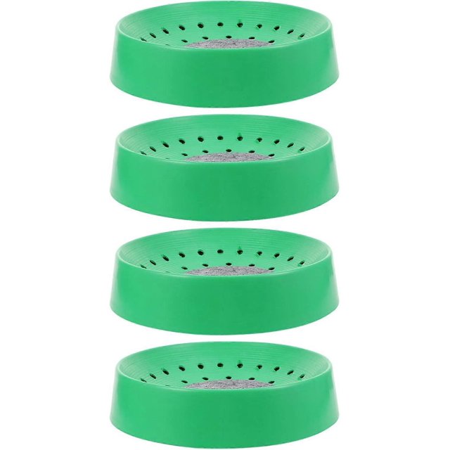 KAIYANG Cuenco para anidación de pájaros de 4 piezas, con tapete, nido de cría de pájaros, cuenco para incubación de palomas, cuenco para cría de huevos de pájaro