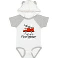 thumbnail image 3 of Inktastic Ladder Truck Future Firefighter Boys or Girls Baby Bodysuit, 3 of 5