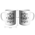 thumbnail image 4 of World's Best Dad Coffee Mugs 15 OZ Sublimation Mugs,Double-sided Printing Ceramic Cups Ceramic Mugs for Coffee,Tea,Hot Cocoa, 4 of 4