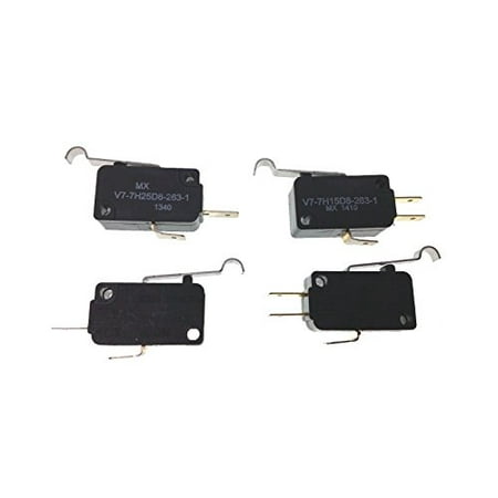 Golf Car Parts - Club Car Golf Cart Part 2 Prong Micro Switch (2) & 3 Prong Micro Switch (2) *OEM*