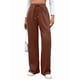 thumbnail image 3 of Pantalones Deportivos Casuales para Mujer, de Pierna , Holgados, con Cordón Ajustable, Cintura Alta, Elásticos y Bolsillos. Naranja Rojo XXL, 3 of 9