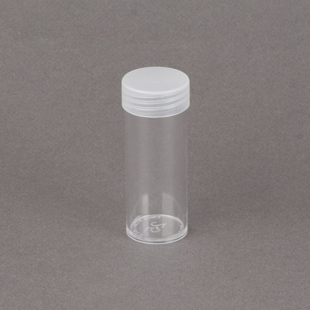 (10) MilcTabe Brand Round Clear Plastic (Quarter) Size Coin Storage