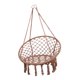 thumbnail image 3 of Hamaca al aire libre Columpio Columpio con borlas Plegable Tejido nórdico transpirable para una sola Columpio para balcón interior Senderismo café DYNWAVEMX Hamaca al aire libre, 3 of 7