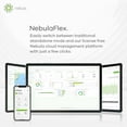 thumbnail image 3 of Zyxel WiFi 6 AX1800 Wireless Access Point | Mesh, Seamless Roaming, & MU-MIMO | WPA3-PSK Security | Cloud, App or Direct Management | PoE+ or AC Powe, 3 of 7