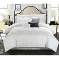 thumbnail image 1 of Chic Home 105CQ107-US Elegan Embroidered Bridal Collection Comforter Set - White - Queen - 8 Piece, 1 of 1