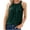 Army Green, variant on Spring Tops for Women Womens Tank Tops Women's Sleeveless Summer Sexy Sequin Round Neck Strap Top Womens Clothes under $8