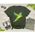 thumbnail image 6 of Parrot Gifts Bird Shirt Parrot Animal Tshirt Zoologist Tropical Birdwatching Summer Shirt Bird Lover Gift Parrot Mom Gift For Bird Lovers, 6 of 8
