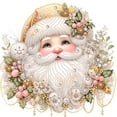 thumbnail image 2 of WEEEANT 5D DIY Diamond Painting Kit, Sparkling Santa Claus Portrait Canvas, Holiday Art Project for Home Wall Decor, 12x12 in Unframed Gem Art Craft Set, 2 of 4