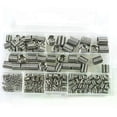 thumbnail image 2 of 200pcs Metric Thread Repair Insert Assortment Set ThreadInserts M3-M12 Thread Insert Fasteners Hardware Screw Repair Tool, 2 of 5