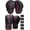 Pink, variant on RDX Boxing Pads and Gloves Set, Maya Hide Leather KARA Hook and Jab Curved Focus Mitts with Punching Gloves for MMA, Muay Thai, Kickboxing Coaching, Martial Arts.