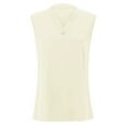 thumbnail image 5 of Chaleco de lino de color liso para mujer: informal y elegante, ajuste holgado, transpirable, tallas S-XXL, contorno de pecho 98-122 cm., 5 of 5