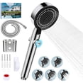 thumbnail image 1 of RV Shower Head with Hose + Mode High Pressure Replacement with On/Off Switch Water Saving Motorhome Shower Head for RV/Campervan Caravan(), 1 of 7